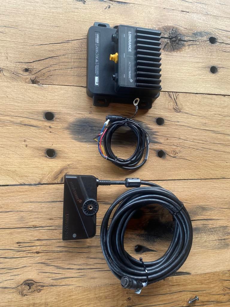 Lowrance active target, Watersport en Boten, Navigatiemiddelen en Scheepselektronica, Ophalen of Verzenden, Zo goed als nieuw