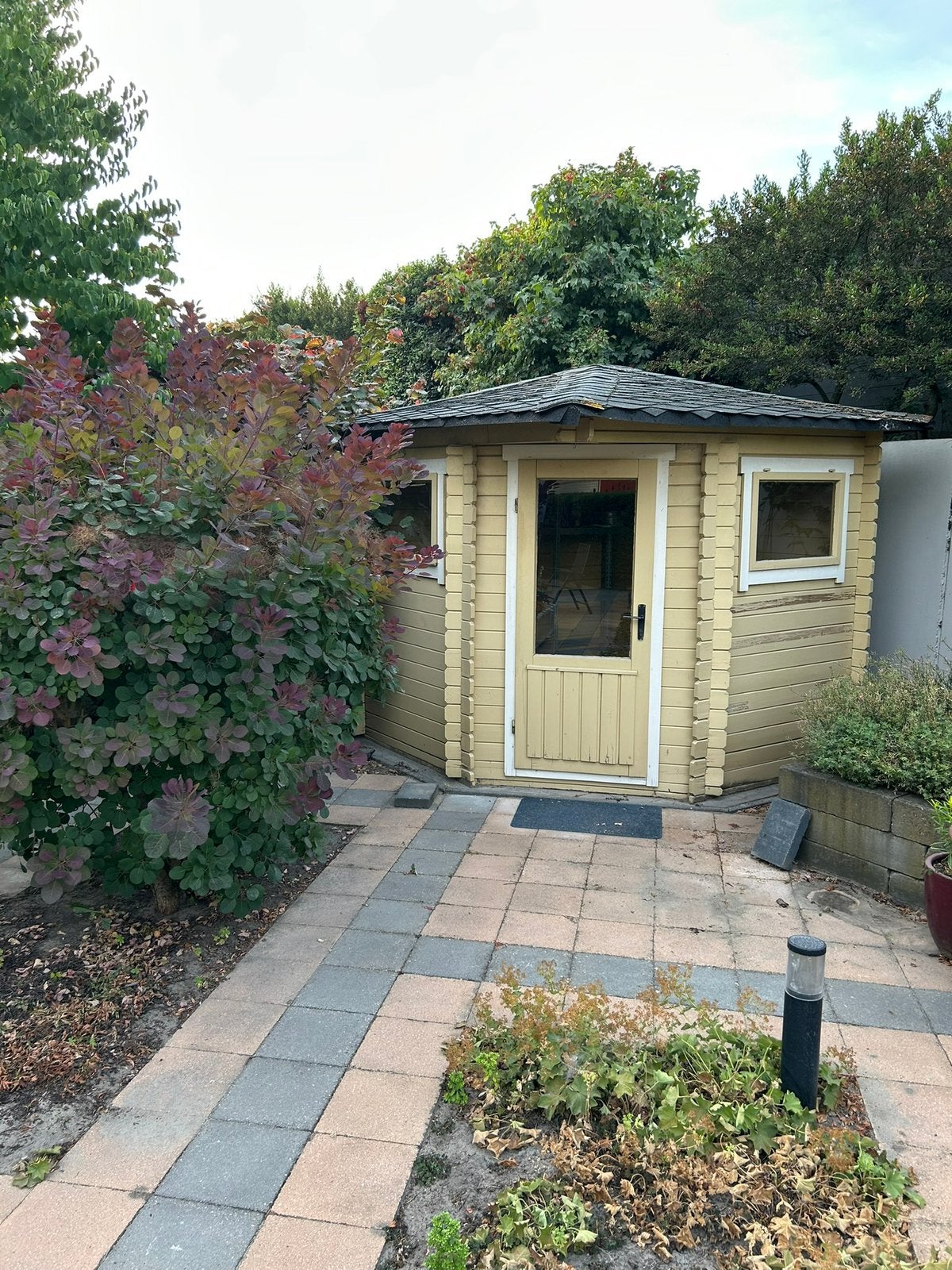 Tuinhuisje / Blokhut, Tuin en Terras, Tuinhuizen, Ophalen, 250 tot 500 cm, Blokhut, 2 ramen