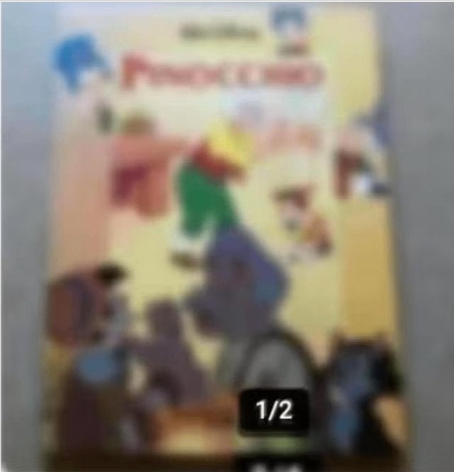 Kinder boek Pinokkio, Ophalen of Verzenden, Zo goed als nieuw