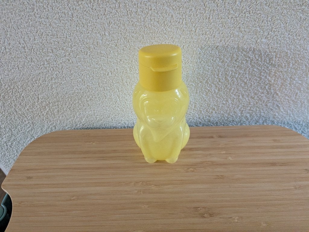 Tupperware Ecofles Leeuw, Ophalen, Gebruikt, Geel, Drinkfles