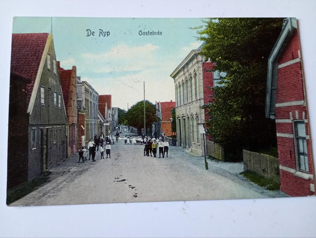 De Rijp Oosteinde 1913, Ophalen of Verzenden, Voor 1920, Gelopen, Noord-Holland