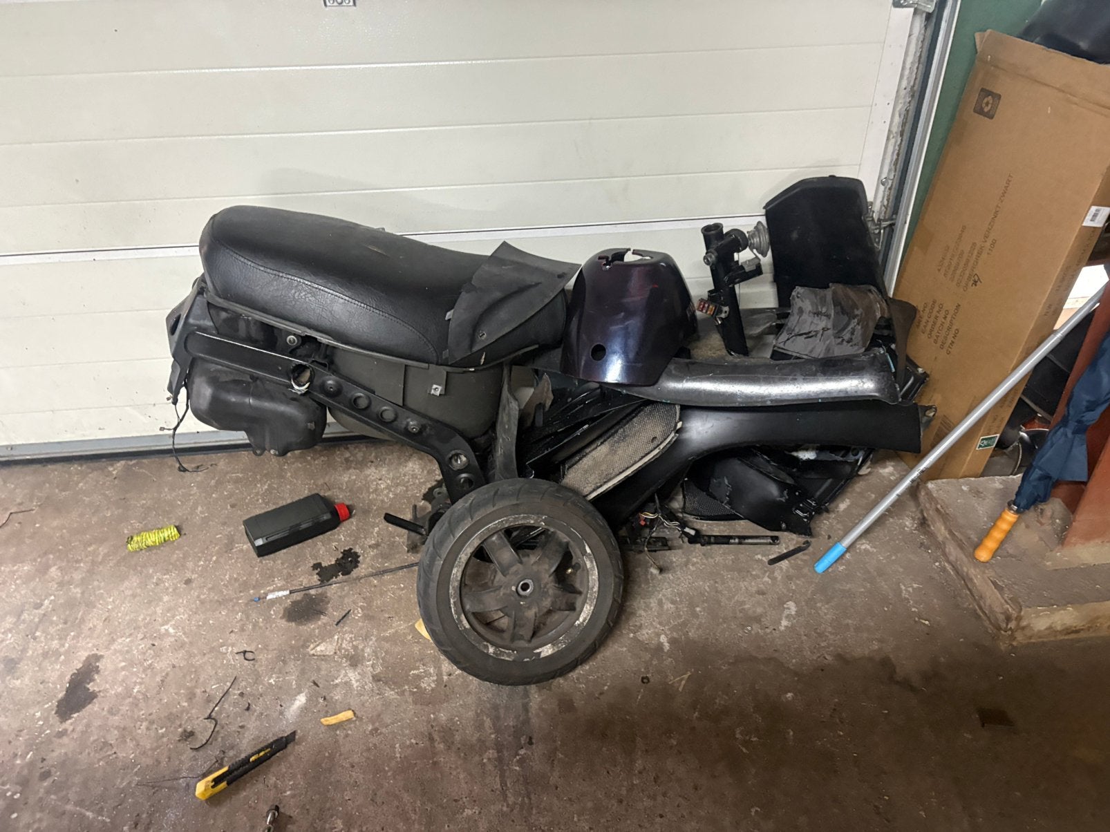 Skr frame, Ophalen, Gebruikt, Kap, Piaggio