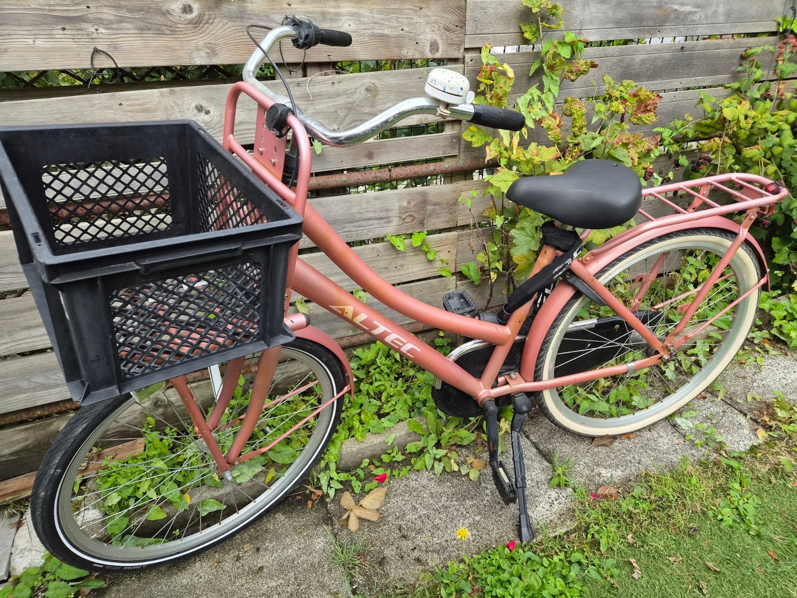Leuke meisjes fiets met krat, Fietsen en Brommers, Fietsen | Meisjes, Terugtraprem, Altec, Gebruikt, Versnellingen