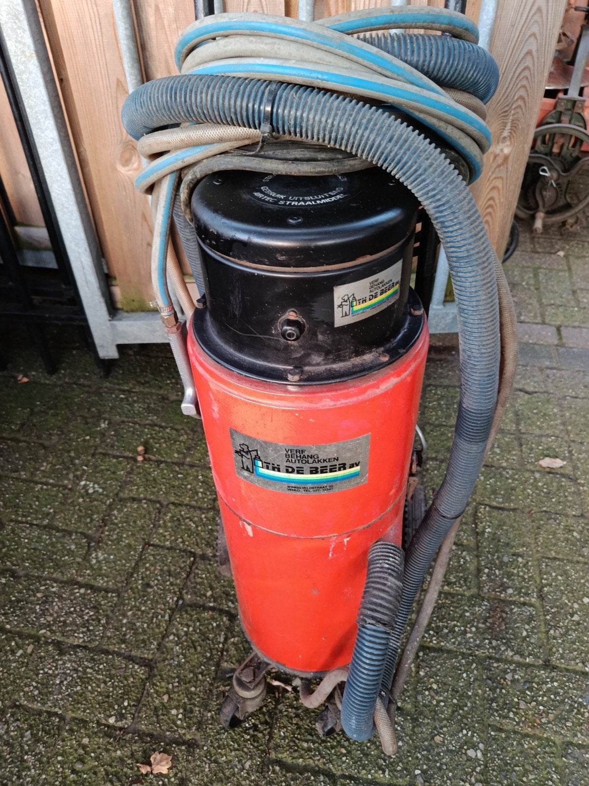 straal ketel, Ophalen