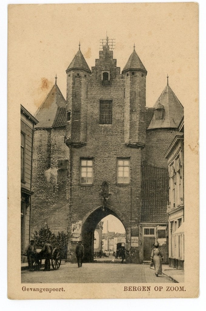 Bergen op Zoom, Verzenden, Voor 1920, Ongelopen, Noord-Brabant