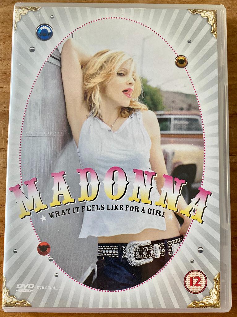 Madonna ‎– What It Feels Like For A Girl DVDsingle, Alle leeftijden, Ophalen of Verzenden, Zo goed als nieuw, Muziek en Concerten