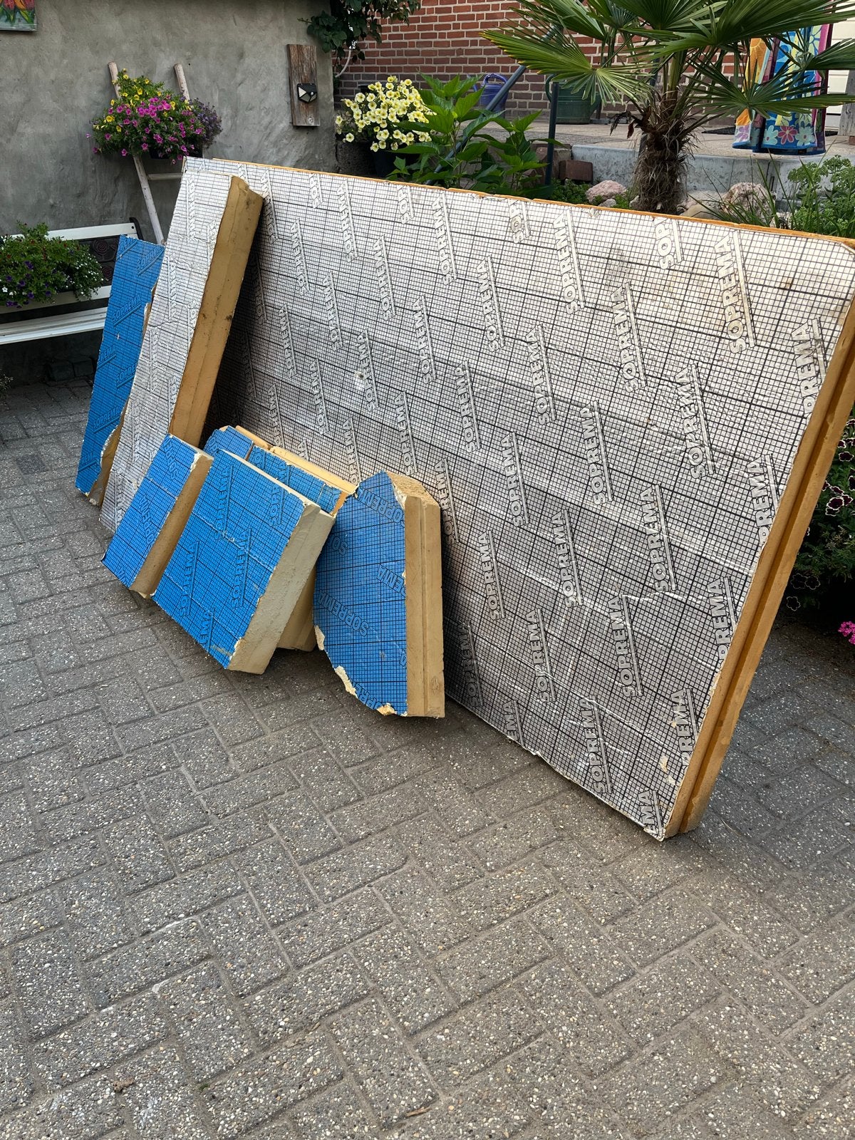 Gratis ophalen PIR isolatie reststukken, Ophalen, Gebruikt, 5 tot 10 m², Hardschuim (Pir)