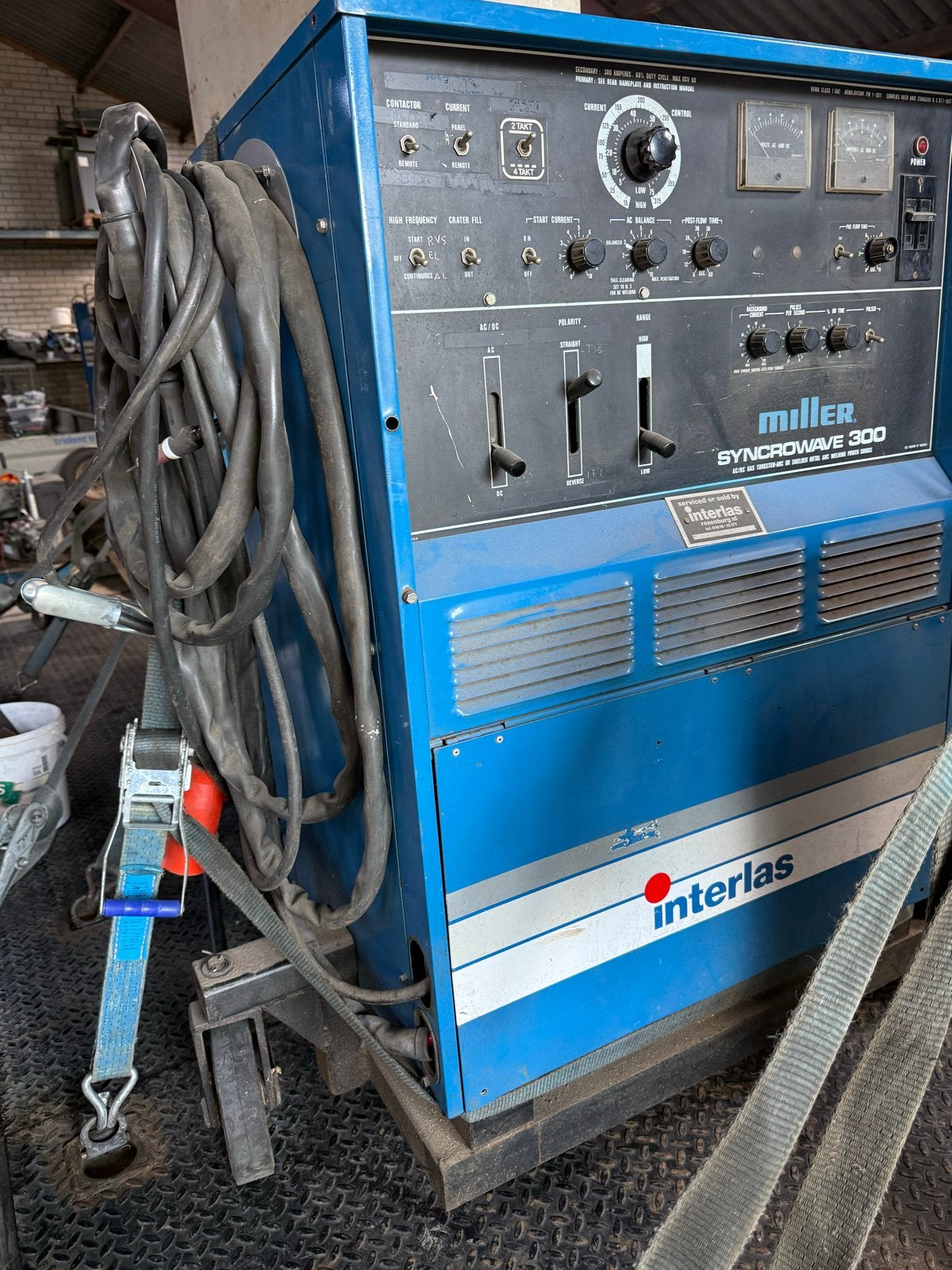 Miller Syncrowave 300 TIG lasapparaat 380V, Ophalen of Verzenden, O, O, O