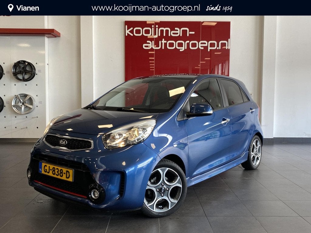 Kia Picanto 1.2 CVVT SportsLine Stoel en stuurverwarming| Ne, Euro 5, Gebruikt, 4 cilinders, 840 kg