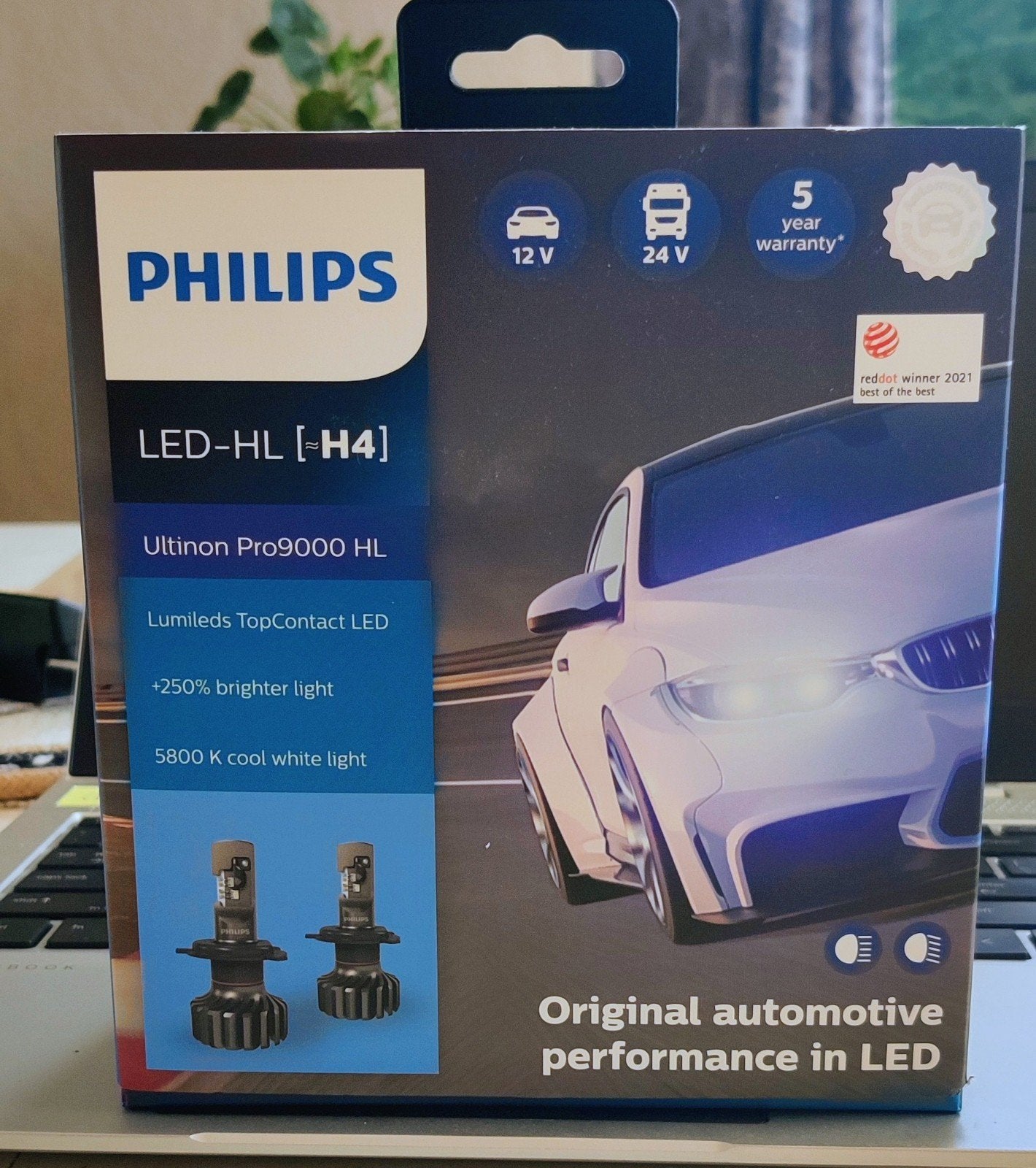 Philips Ultinon Pro9000 HL LED-HL [H4] autolampen, Ophalen of Verzenden, Nieuw, Universele onderdelen