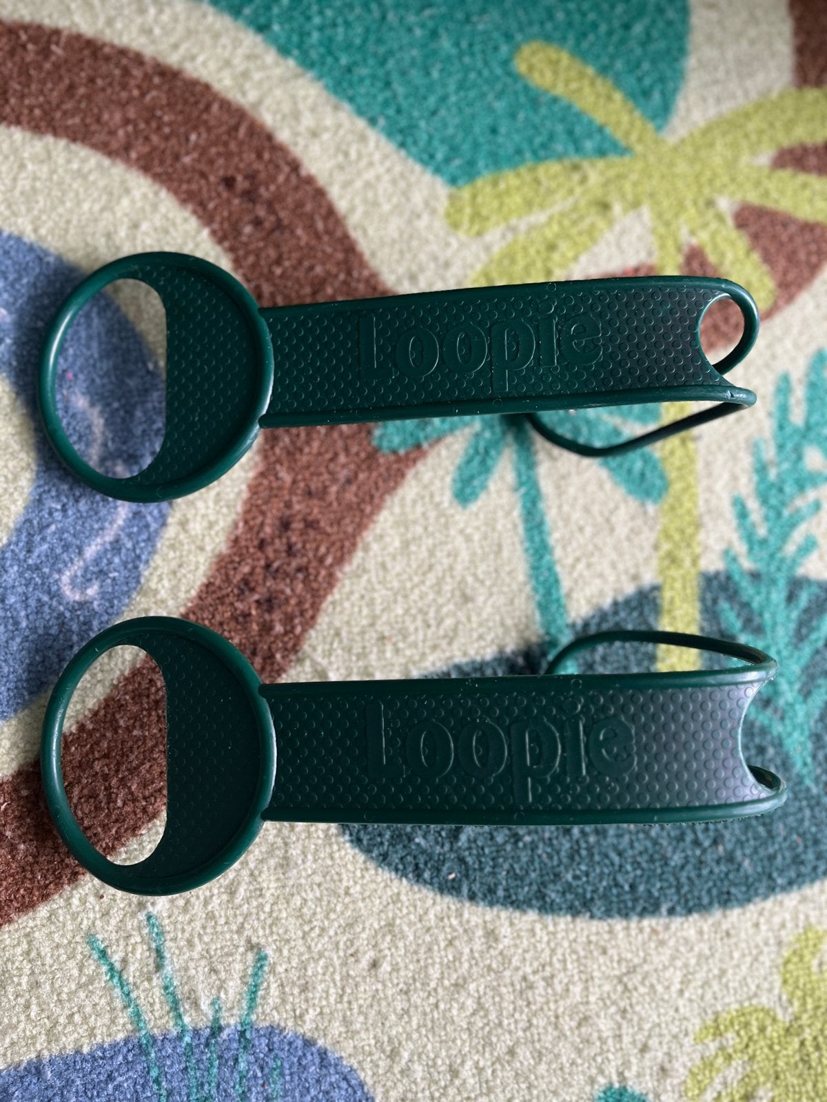 Loopie Eve Kids handvatten | Forest Green, Kinderen en Baby's, Kinderwagens en Combinaties, Ophalen, Gebruikt, Kinderwagen, Overige merken