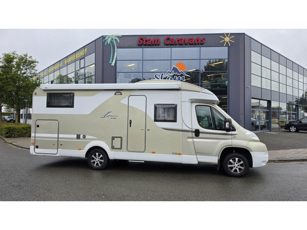 Bürstner Ixeo 726 G enkele bedden, Caravans en Kamperen, Hordeur, Ringverwarming, Fiat, 7 tot 8 meter