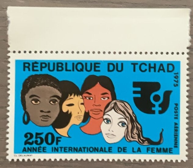 Tsjaad - internationale jaar van de vrouw, Ophalen of Verzenden, Overige landen, Postfris