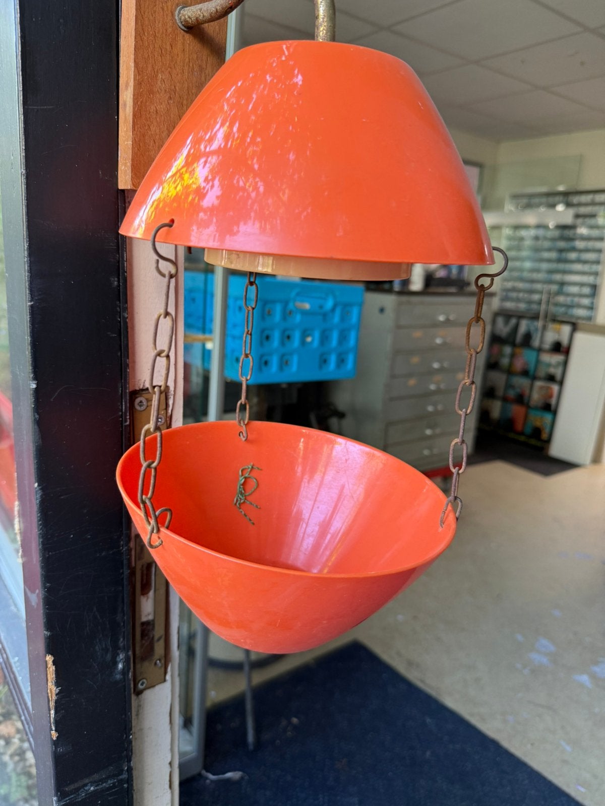 SixtiE.S. Horn Belysning uit Denemarken Hanglamp planten, Ophalen, Zo goed als nieuw, Kunststof