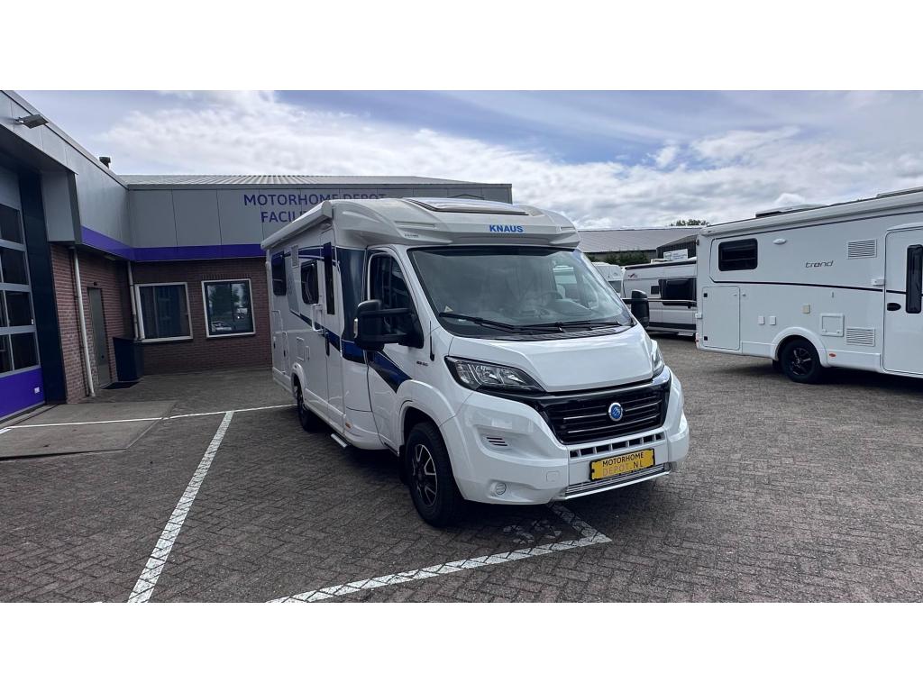 Knaus Sky TI 650 MEG NLcamper Auto Level Dakairco 29000km, Automaat, Fiat, Bedrijf, Diesel