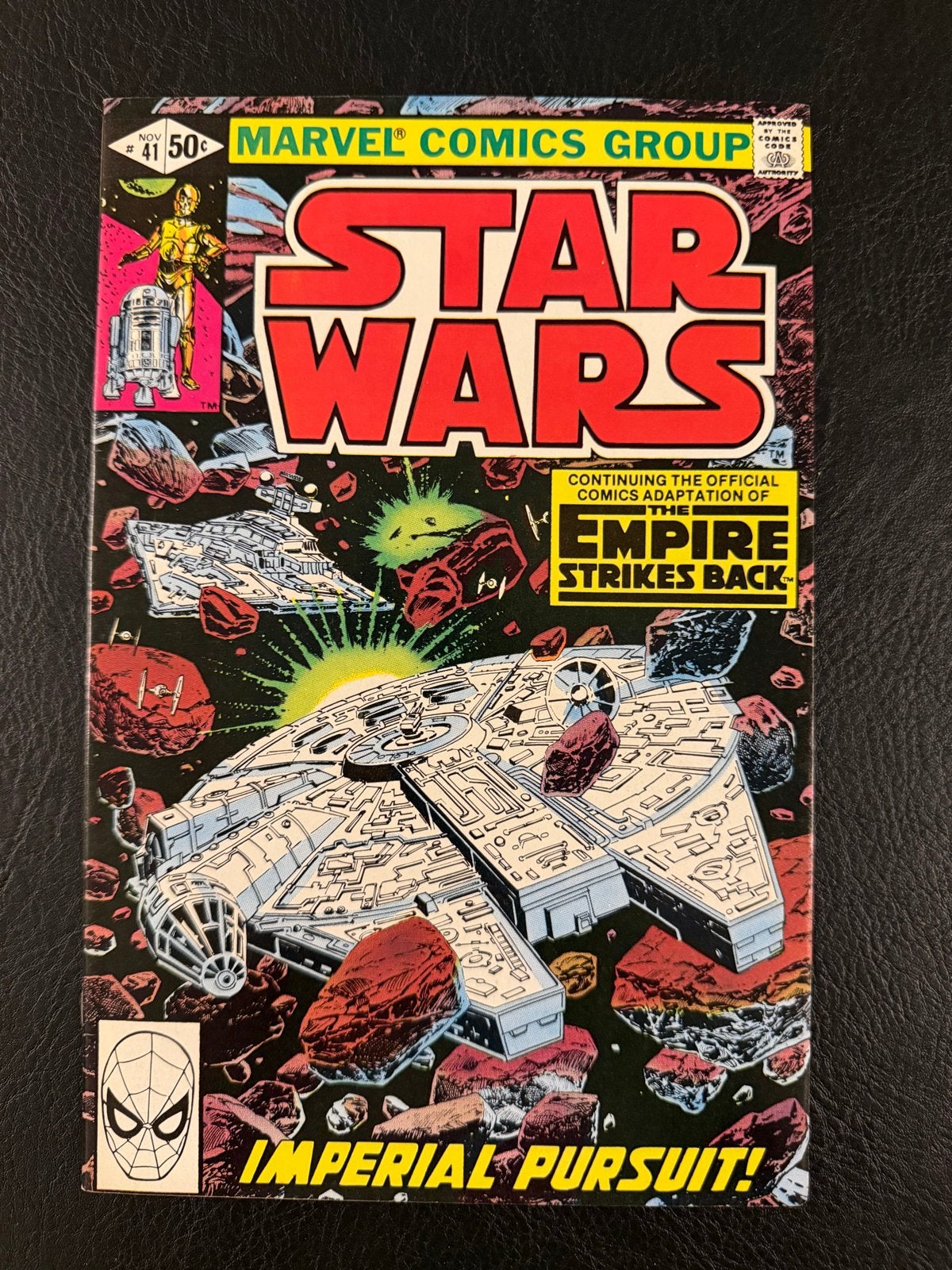 Star Wars Comic #41 1e Druk 1980 Marvel NM, Eén comic, Amerika, Ophalen of Verzenden, Zo goed als nieuw