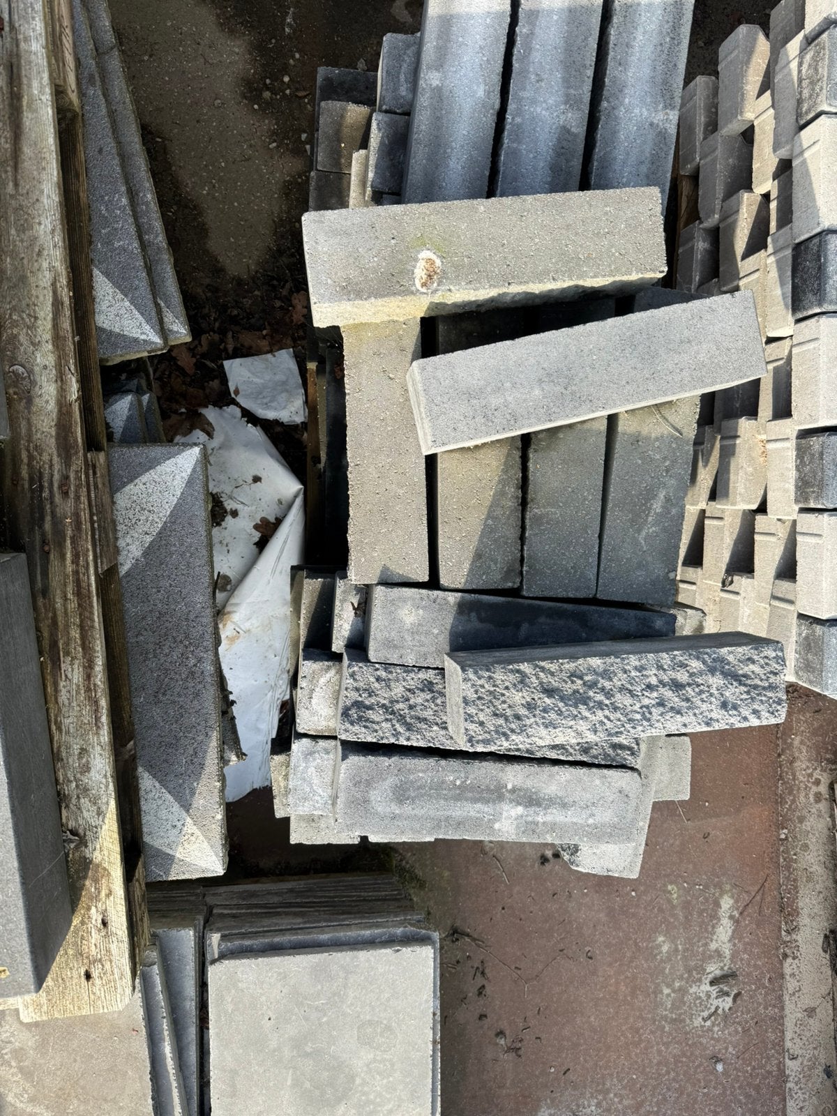 Stapelblokken - blokken 10x10x60 € 1,75 per stuk, Tuin en Terras, Blok, Nieuw, Ophalen of Verzenden, Minder dan 25 cm