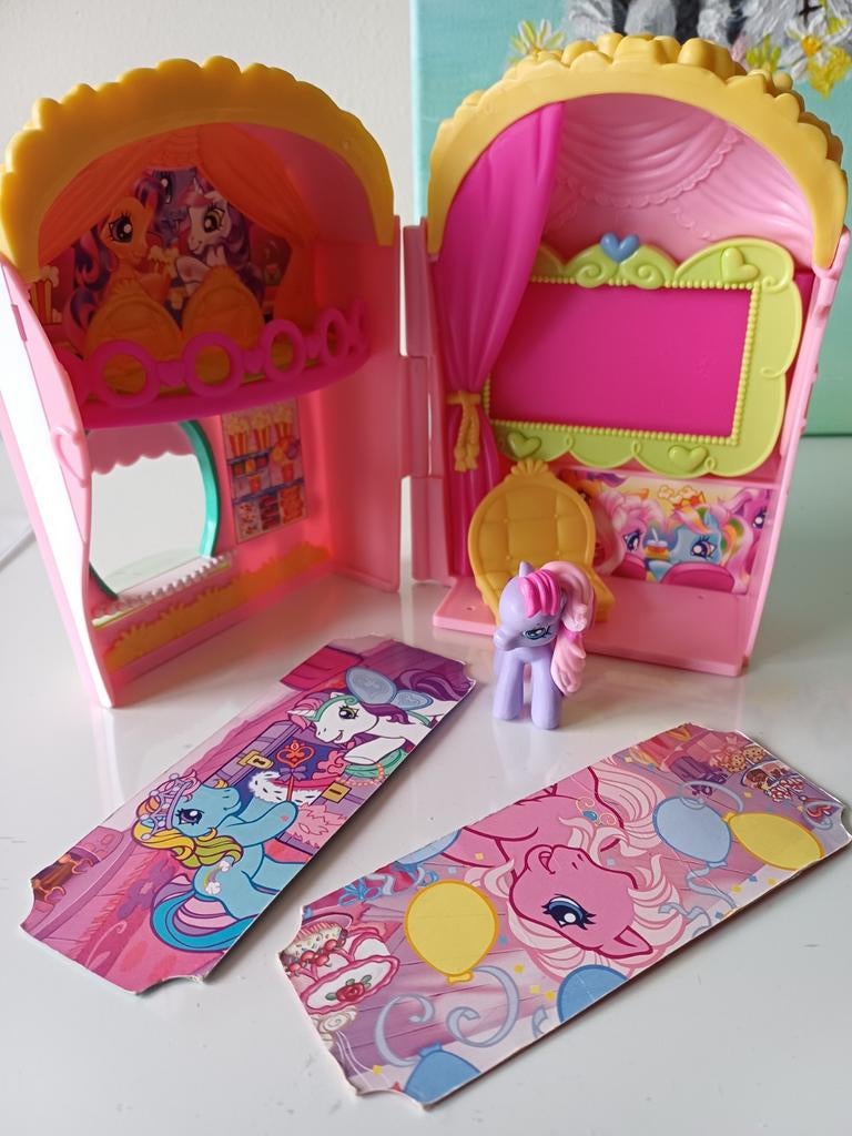 My little pony speelhuisje/ bioscoop, Ophalen of Verzenden, Poppenhuis