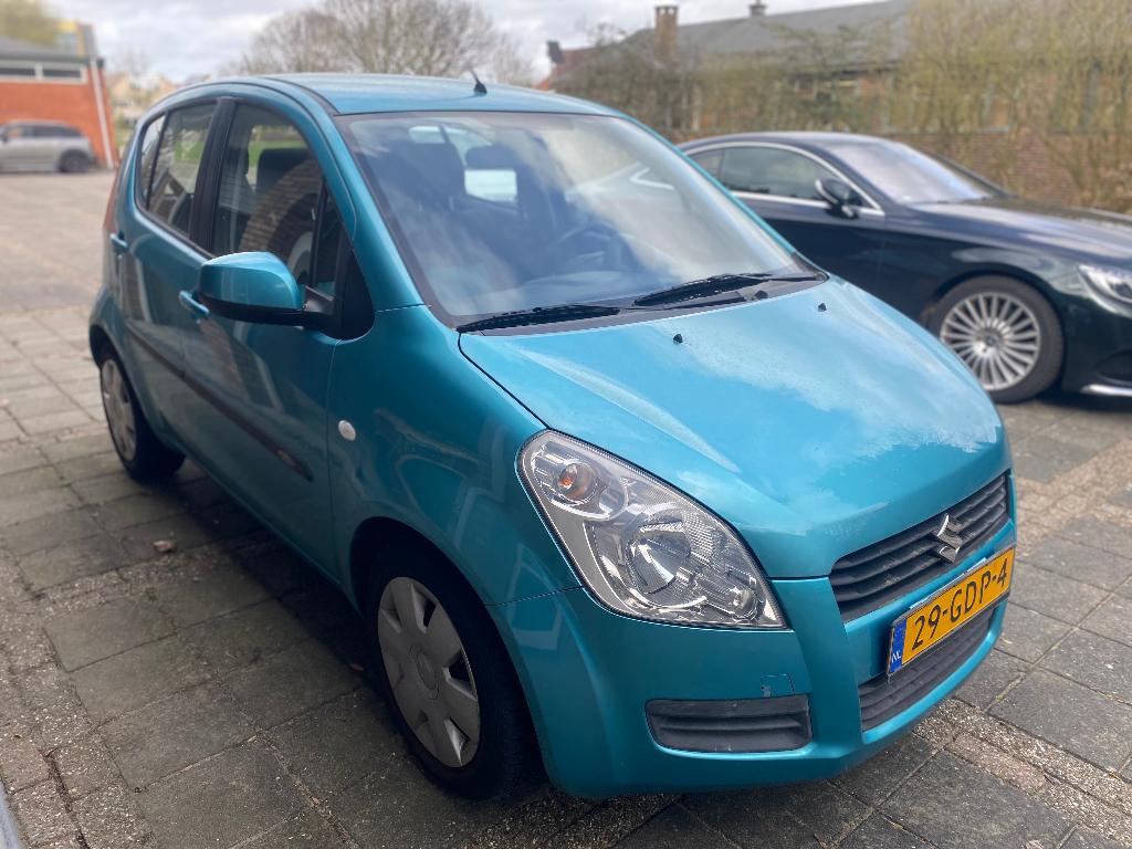 Suzuki Splash 1.2 AUT 2008 blauw AUTOMAAT!!, Auto's, 40 €/maand, 4 cilinders, Overige bekleding, Origineel Nederlands