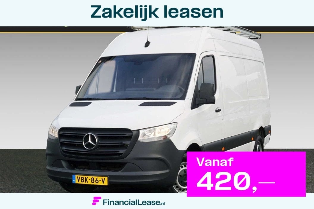 Mercedes-Benz Sprinter 316 2.2 CDI L2H2 3500KG Chassis 3-Zit, 13 km/l, Dealer onderhouden, Gebruikt, 4 cilinders
