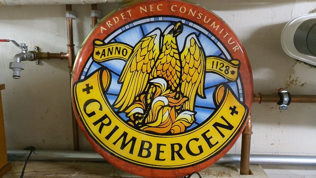 Twee Nieuwe Crimbergen Bier Lichtbakken Vraagprijs is 120 Eu, Ophalen, Nieuw, Reclame Lichtbakken