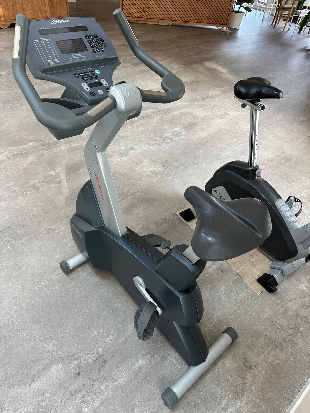 Life Fitness 95C Hometrainer - Scherm/weerstand defect, Ophalen of Verzenden, Gebruikt, Hometrainer