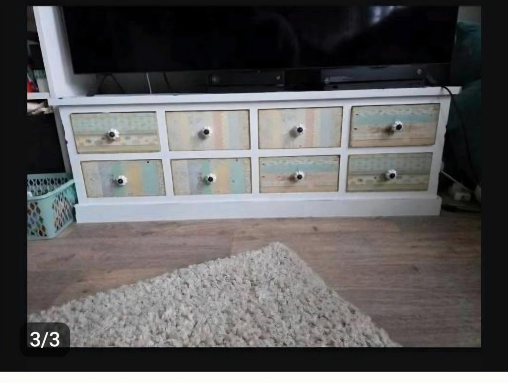 Leuk vintage look kastje, Ophalen, 25 tot 50 cm, 100 tot 150 cm