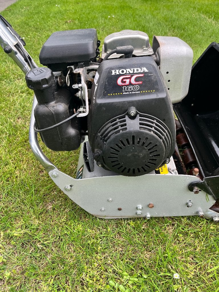 Kooimaaier Lawnmaster 500 Honda GC160, Ophalen, Honda, Zo goed als nieuw, Opvangbak