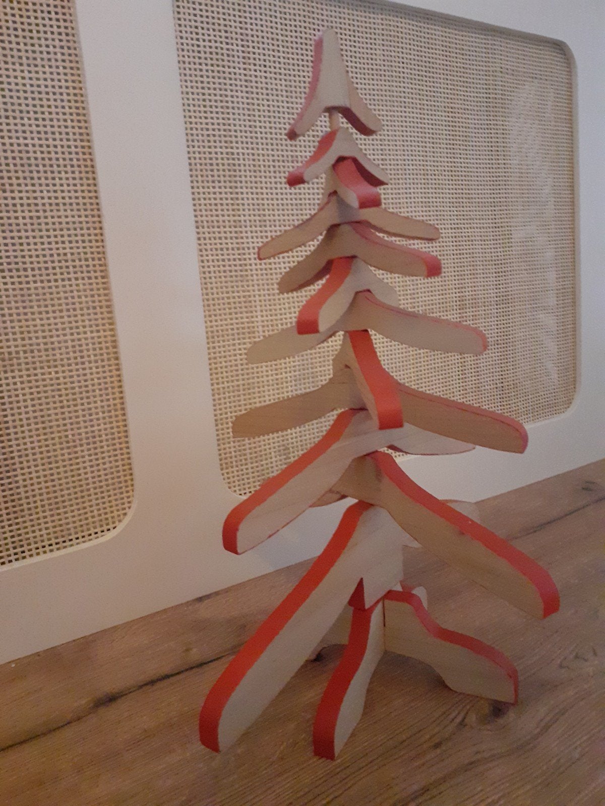 houten kerstboompje, Ophalen of Verzenden
