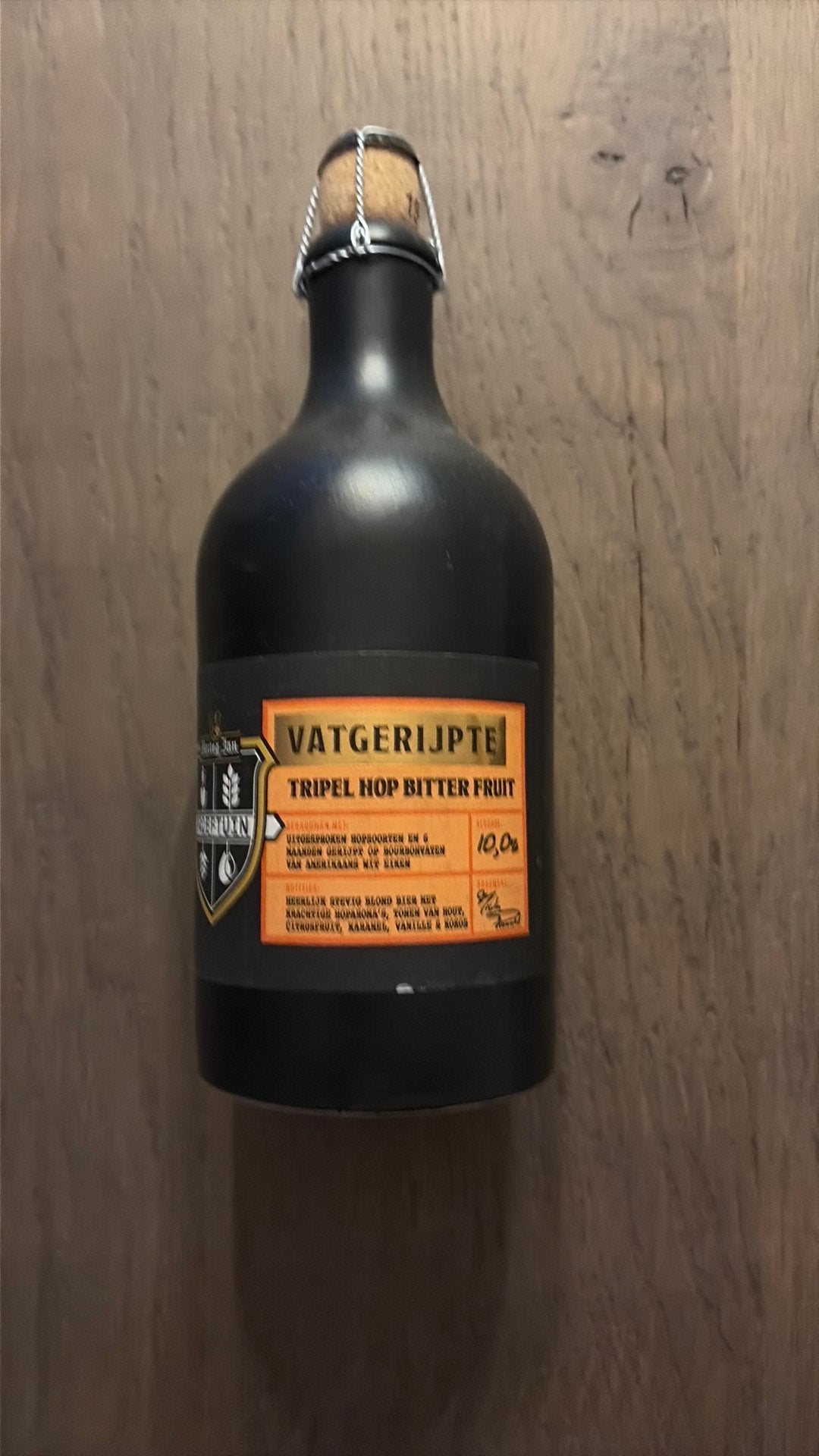 Hertog Jan Proeftuin “vatgerijpt tripel hop”, Verzamelen, Biermerken, Verzenden, Zo goed als nieuw, Flesje(s), Hertog Jan