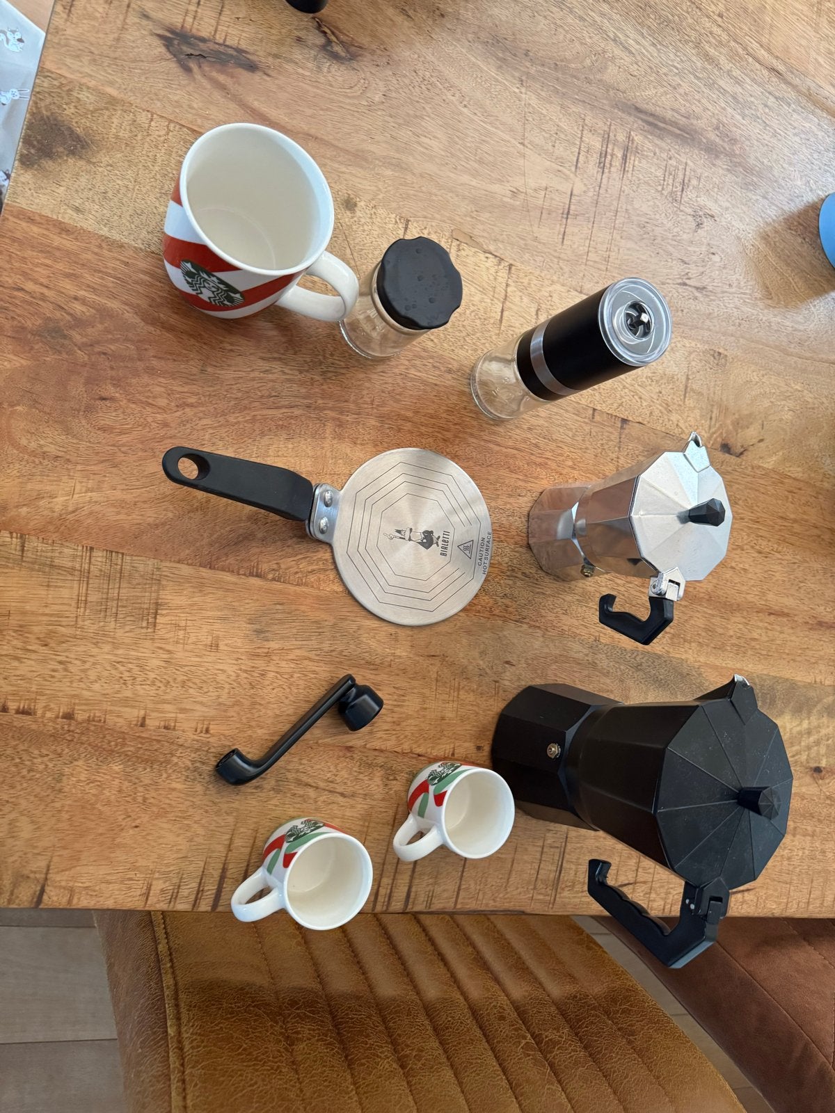 Percolator set met extra's, Ophalen of Verzenden, Metaal, Meerkleurig, Overige merken
