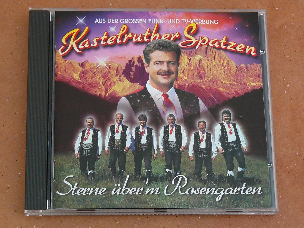 CD Kastelruther Spatzen - Sterne uber'm Rosengarten, Verzenden, Gebruikt