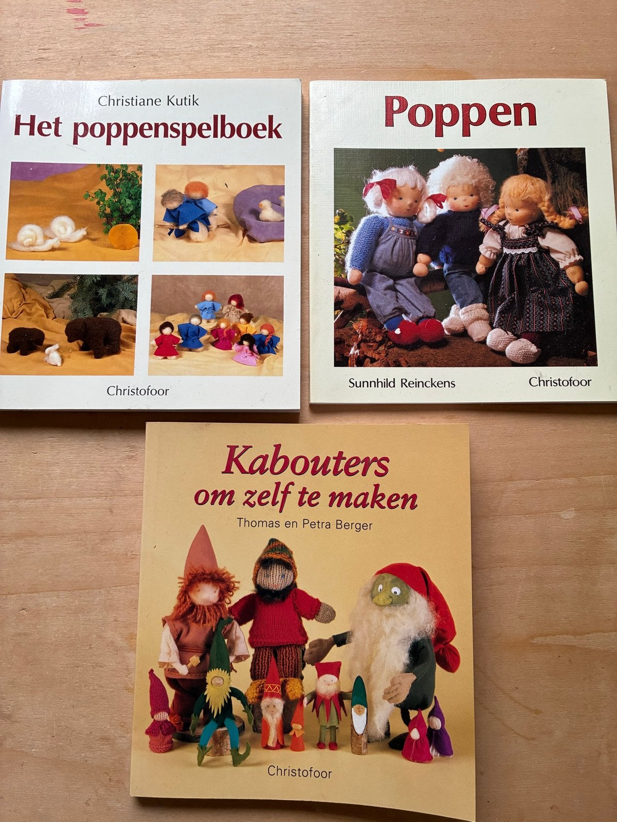 Boekenpakket: Poppen, poppenspel en kabouters maken, Ophalen of Verzenden, Gelezen, Poppen maken, Geschikt voor kinderen