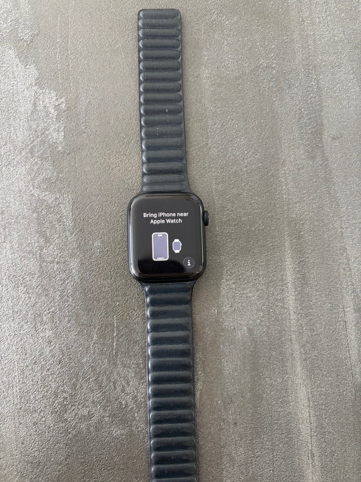 Apple Watch SE 2 44mm, Ophalen of Verzenden, Gebruikt, Zwart, IOS
