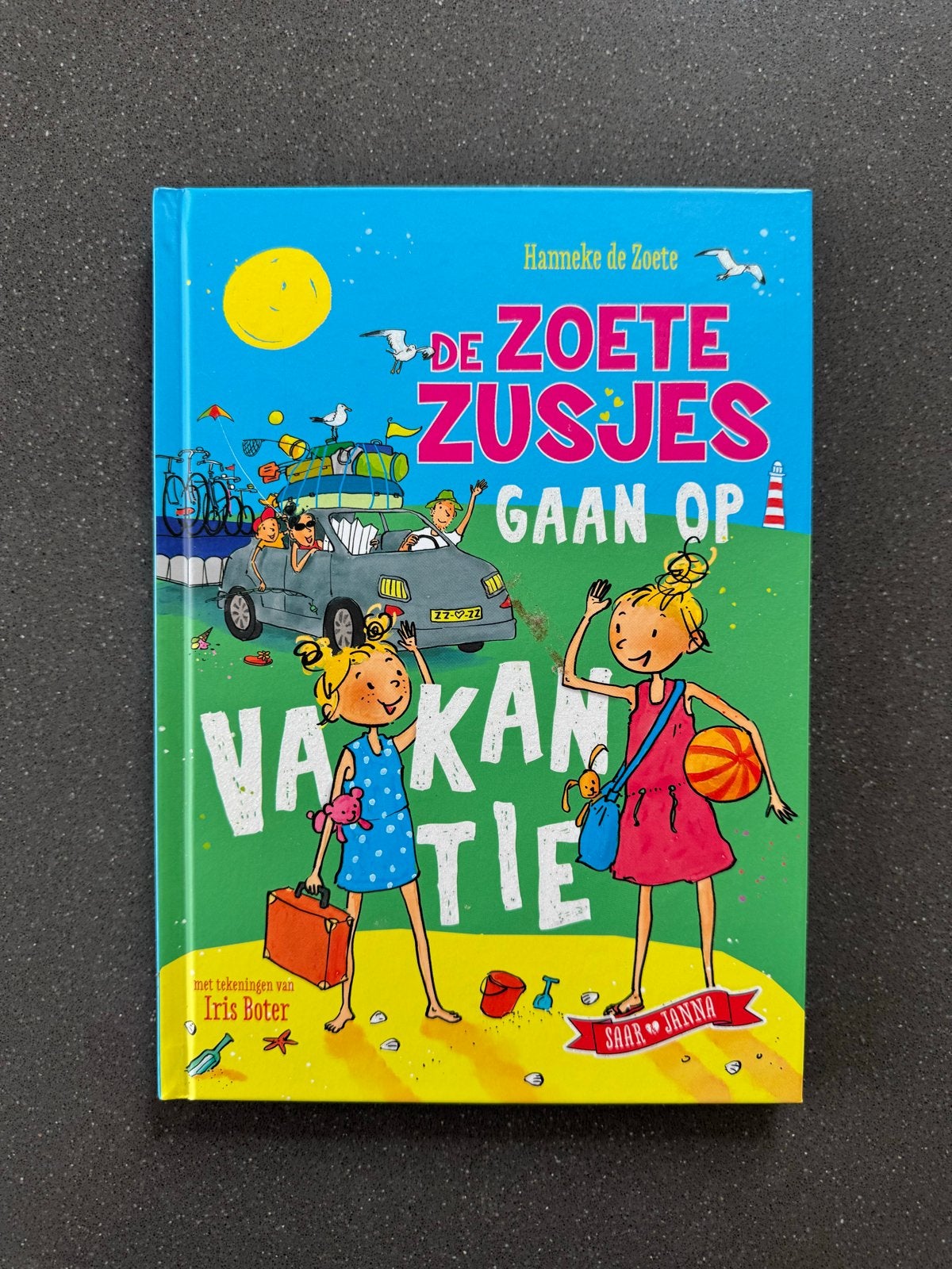 De Zoete Zusjes gaan op vakantie - Hanneke de Zoete, Ophalen of Verzenden, Zo goed als nieuw, Fictie algemeen