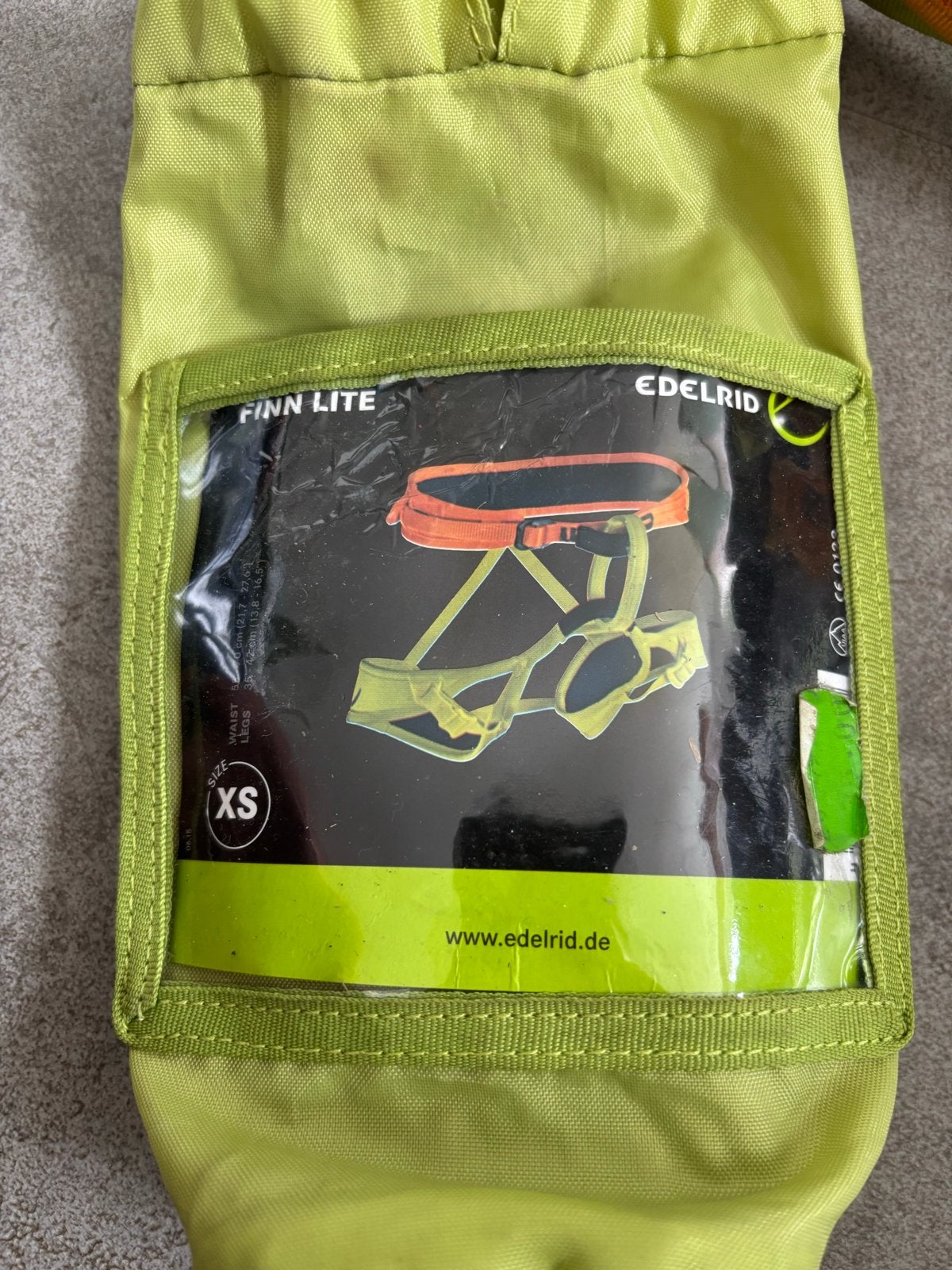 Edelrid Finn Lite Kinder Klimgordel XS - Gebruikt, Ophalen, Gebruikt, Klimsport-accessoire