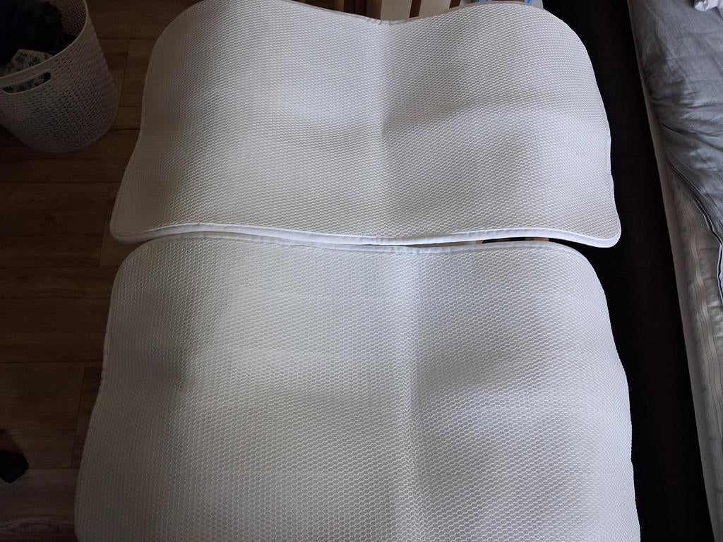Aerosleep topper en hoes voor wiegmatras, Kinderen en Baby's, Kinderkamer | Beddengoed, Ophalen, Zo goed als nieuw