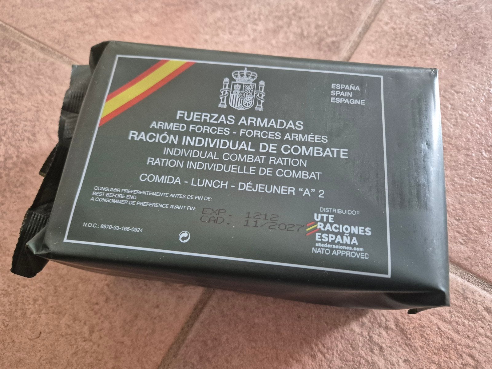 A2 Originele Spaanse RIC A2 Militair Rantsoen - Pote Gallego, Ophalen of Verzenden