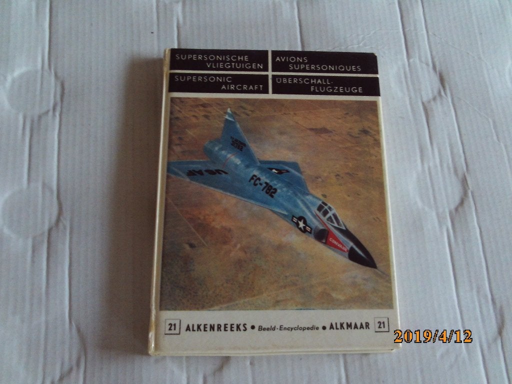alkenreeks nr. 21 - supersonische vliegtuigen -hugo hooftman, Ophalen of Verzenden, Gelezen, Vliegtuig