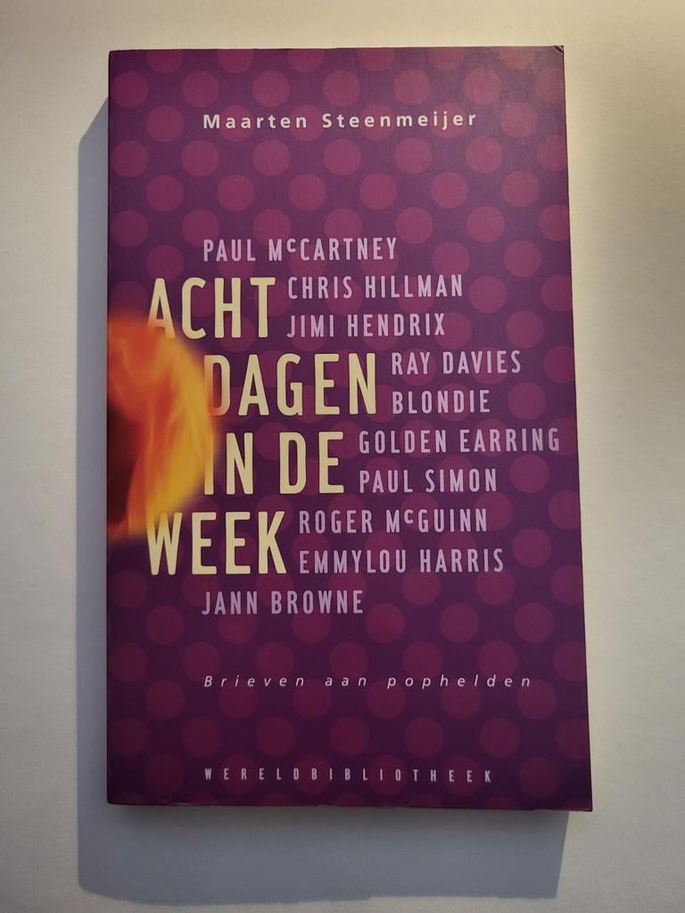 Acht Dagen In De Week - Maarten Steenmeijer, Boeken, Romans, Gelezen, Nederland, Verzenden