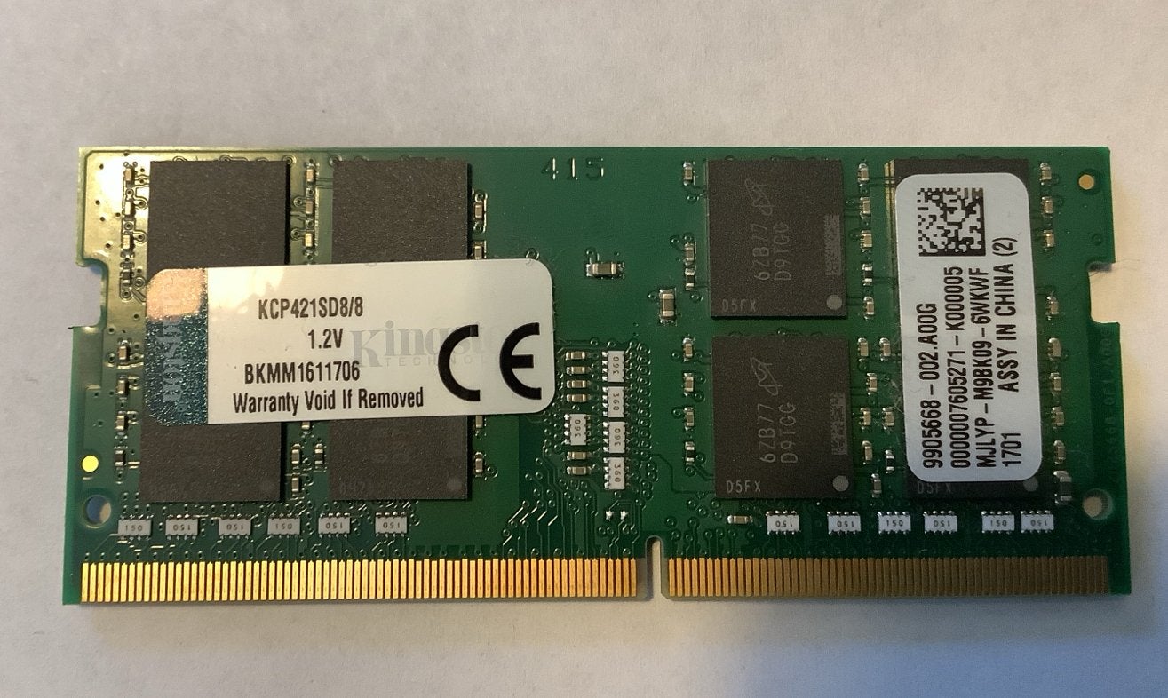 Kingston Sodimm 8GB DDR4 2133MHz Laptop Geheugen, Gebruikt, DDR4, 8 GB, Ophalen of Verzenden