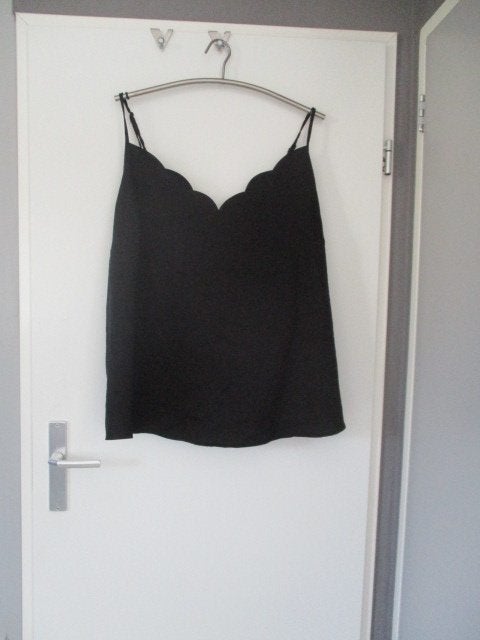 Hemdje met spaghetti bandjes Maat 58/60, Kleding | Dames, Grote Maten, Zwart, Zo goed als nieuw, Shein, Shirt of Top