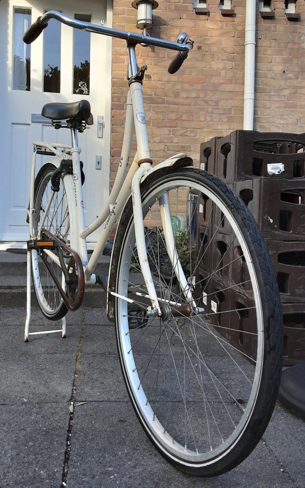28 inch fiets opoefiets omafiets OPKNAPPER, Ophalen