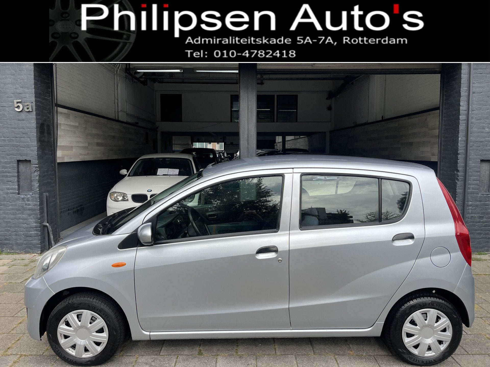 Daihatsu Cuore 1.0 Automaat (bj 2008), Dealer onderhouden, Stof, Huisgarantie, 18 €/maand