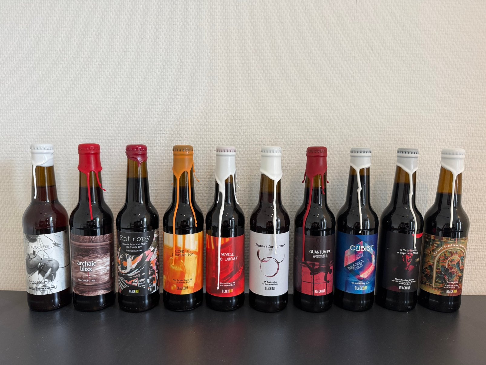 Blackout Brewing – 10 Imperial Stouts & Barrel Aged bieren, Ophalen, Nieuw, Flesje(s), Overige merken
