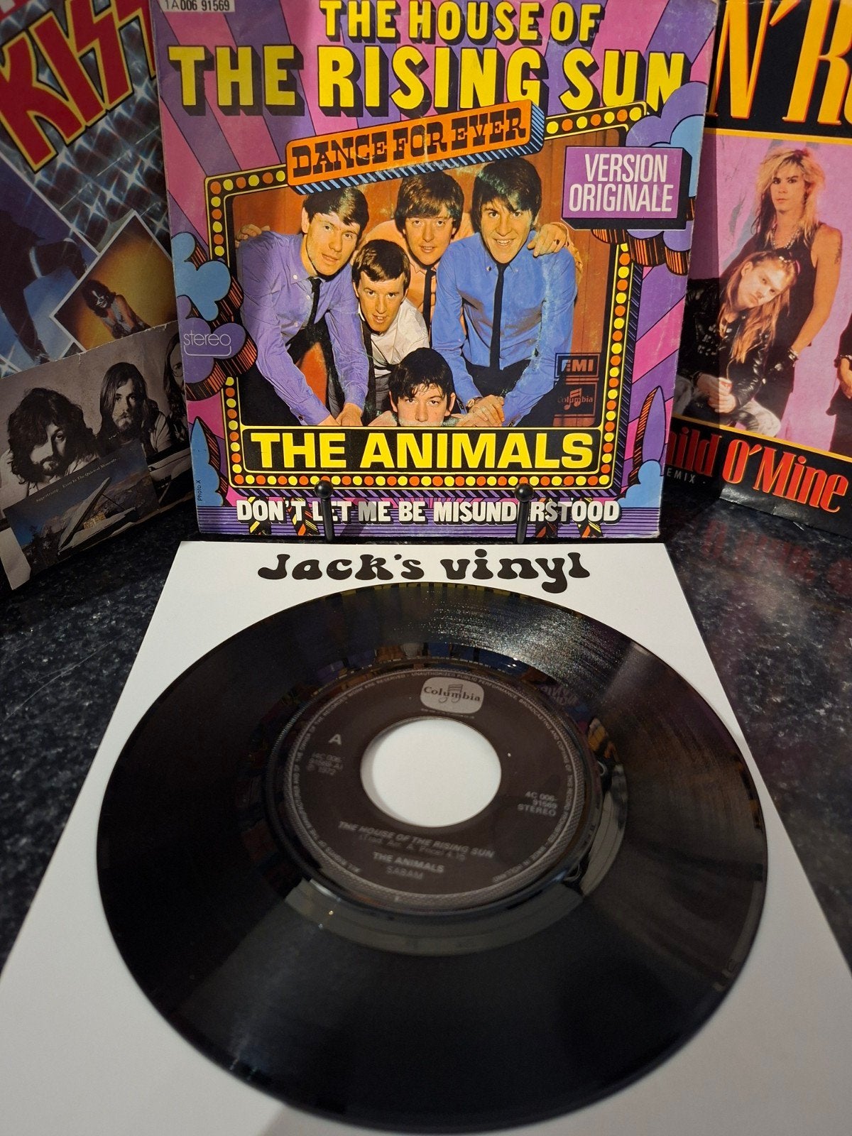 The Animals - The House of the Rising Sun 7 inch vinyl 1975, Cd's en Dvd's, Vinyl | Pop, Gebruikt, Pop, 7 inch, Ophalen of Verzenden
