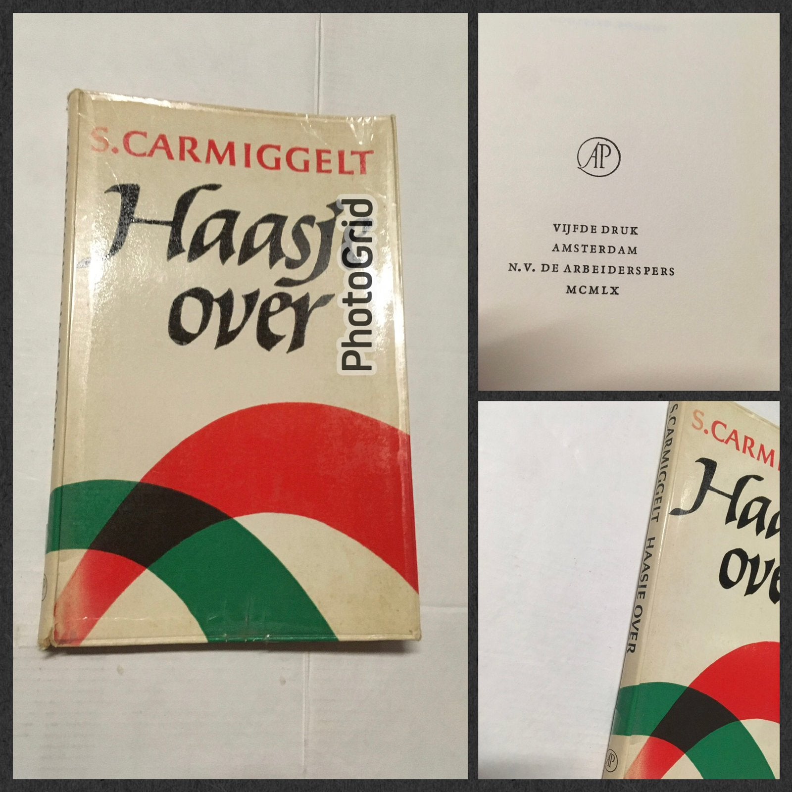 Z.g.a.n./boekje  “Haasje over”/S.Carmiggelt, Antiek en Kunst, Ophalen of Verzenden