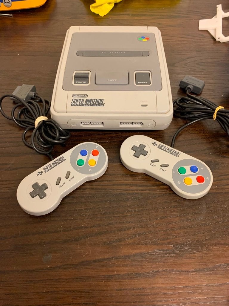 super nintendo 1 chip, Spelcomputers en Games, Spelcomputers | Nintendo Super NES, Refurbished, Met 2 controllers, Ophalen of Verzenden