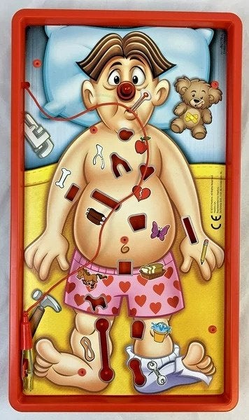 Dokter Bibber Hasbro Klassiek Behendigheidsspel Familienspel, Coolsingel 104, 3011 AG Rotterdam, Netherlands, Verzenden, Een of twee spelers
