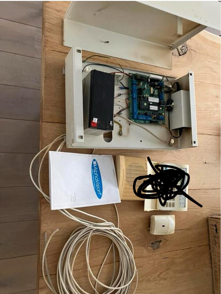 Alphatronics AlarmVision alarmsysteem - voor onderdelen, Verzenden, Compleet systeem, Overige soorten